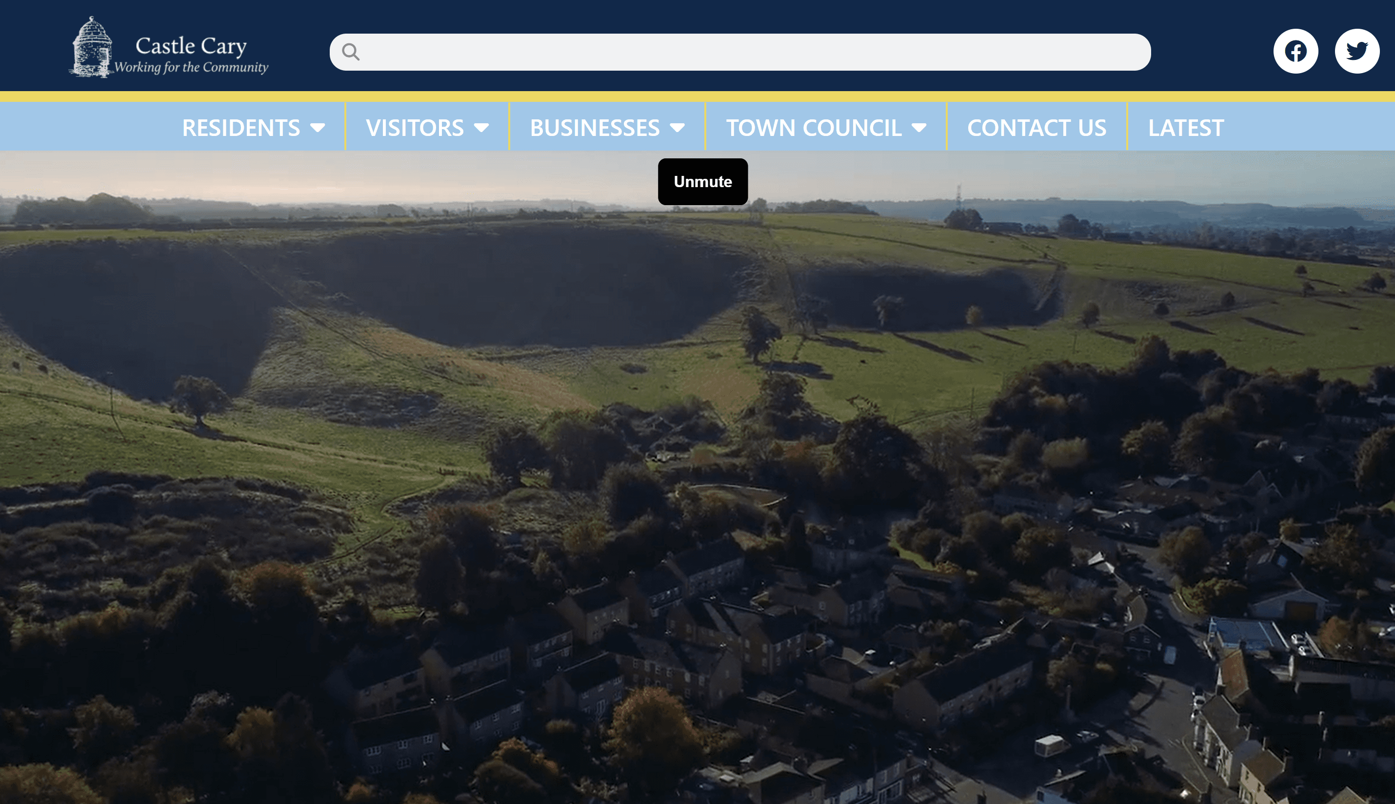 Castle Cary tourism website by TownStack